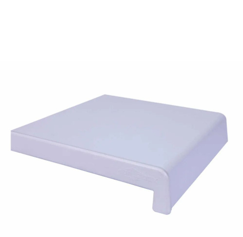 БРУСБОКС АЭРО Накладка на подоконник, белая 400мм