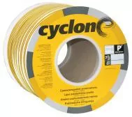CYCLON Уплотнитель для дверей, профиль D, белый (100 м)