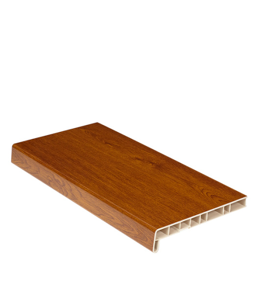 БРУСБОКС Подоконник, золотой дуб, 450мм, шт (6м)