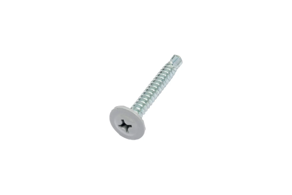 Саморез ШСММ прессшайба сверло 4,2х32 RAL7004 (1000шт)
