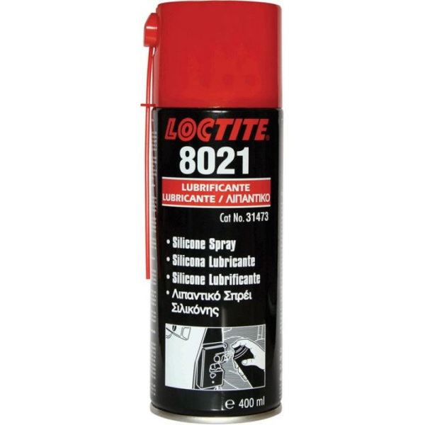 LOCTITE силиконовая смазка LB8021 (аэрозоль), 400мл